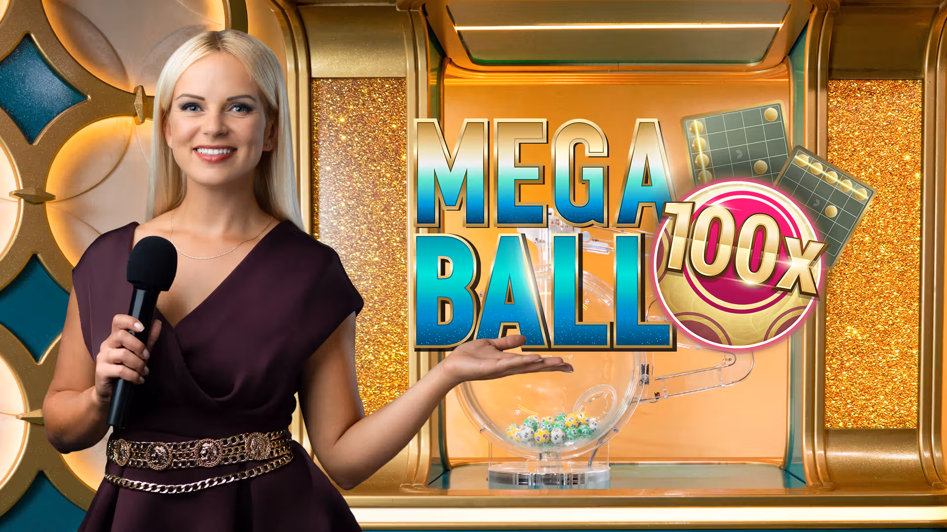 Mega Ball live casino game